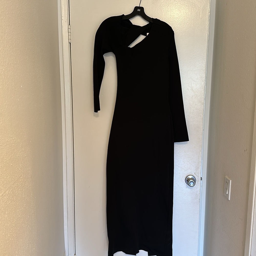 The Row Londrina Dress - Black Size M - Picture 8 of 10